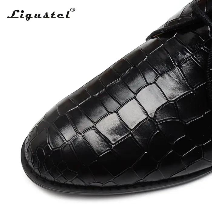 Ligustel-Chaussures en Cuir Noir et Rouge pour Homme, Fait à la Main, Astronomique, à Lacets, Décontractées, de Luxe, pour ixde Mariage, Oxfords, Grande Taille 13