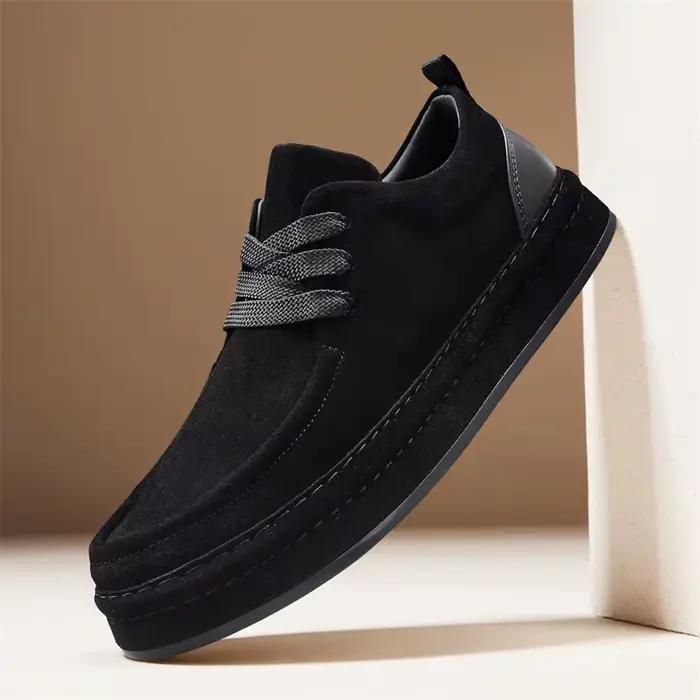 Chaussures décontractées en cuir pour hommes