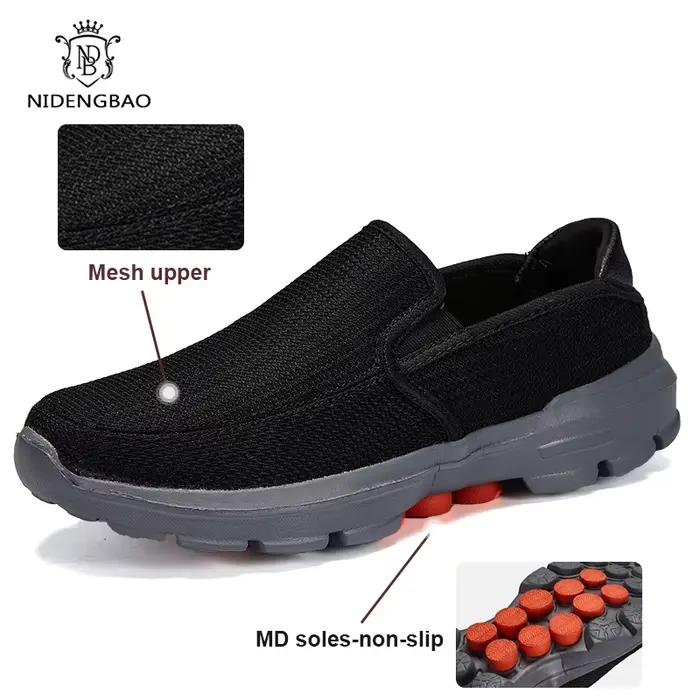 Mocassins à enfiler pour hommes, chaussures de conduite, respirantes, décontractées, coordonnantes, grande taille 45, nouvelle collection printemps