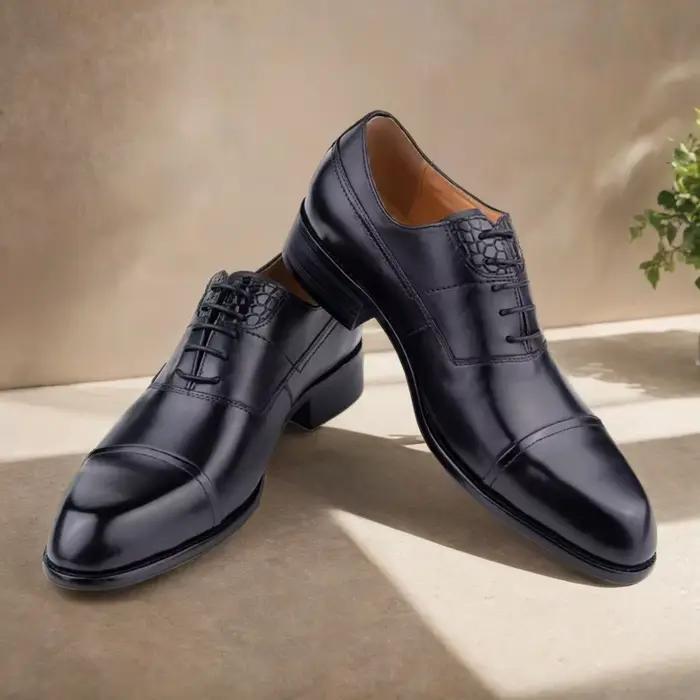 Oxfords chaussures habillées Pour hommes en cuir élégant mariage formel Soulier Pour Homme Classique à lacets Zapatos Hombre Sapato Masculino
