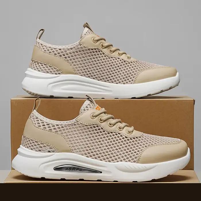 Chaussures de sport d'été pour homme en tissu, tendance et décontractées, idéales pour les activités outdoor et les sorties estivales