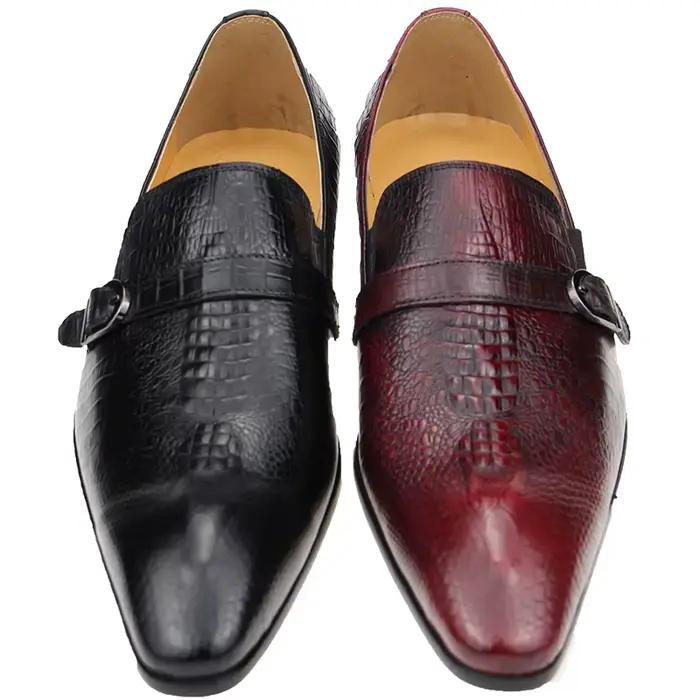 Mocassins en cuir de vache véritable faits à la main pour hommes
