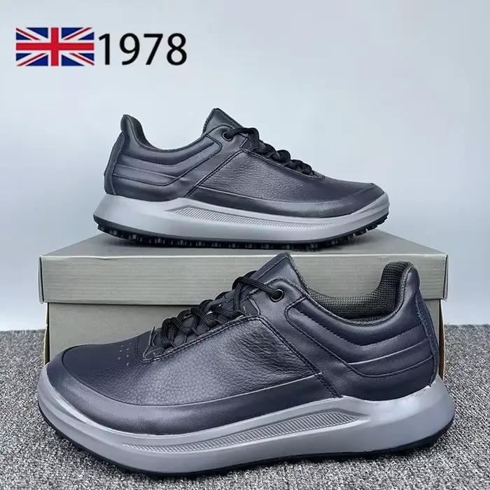 Chaussures en cuir véritable pour hommes