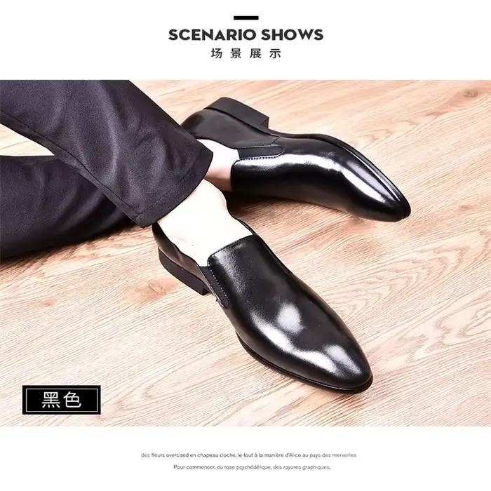 Chaussures habillées pour hommes, couvre le pied, vêtements de travail,