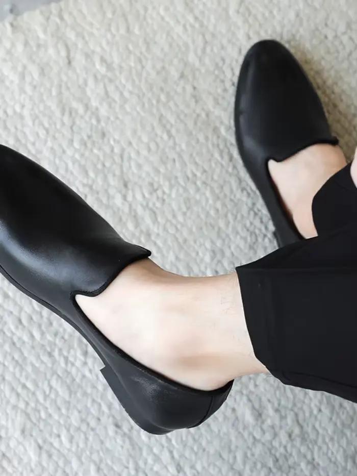 Mocassins de Conduite en Cuir group pour Homme