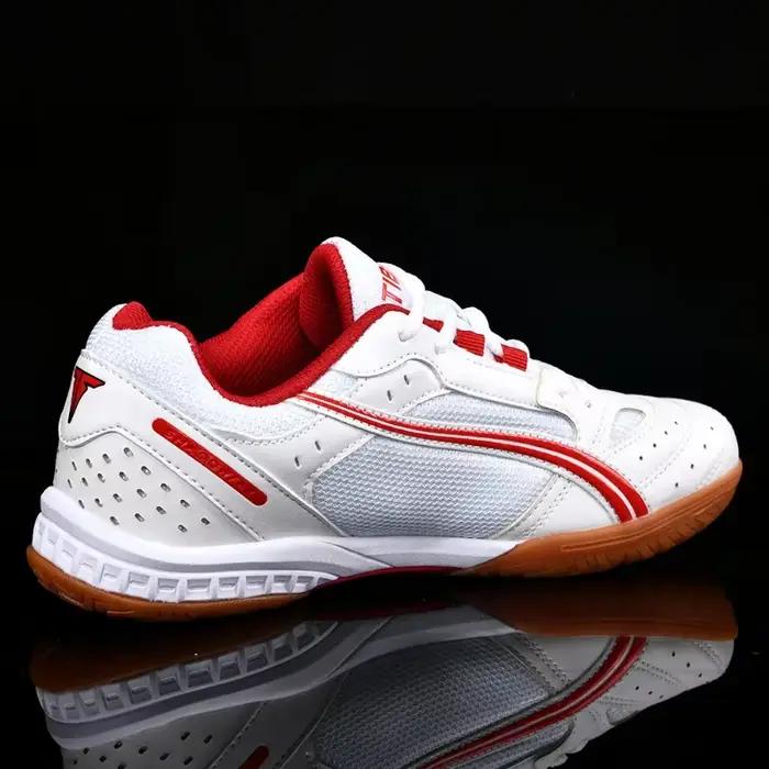 Chaussures de tennis de table homme respirantes professionnelles pour exercices baskets coton filet occasion sportive