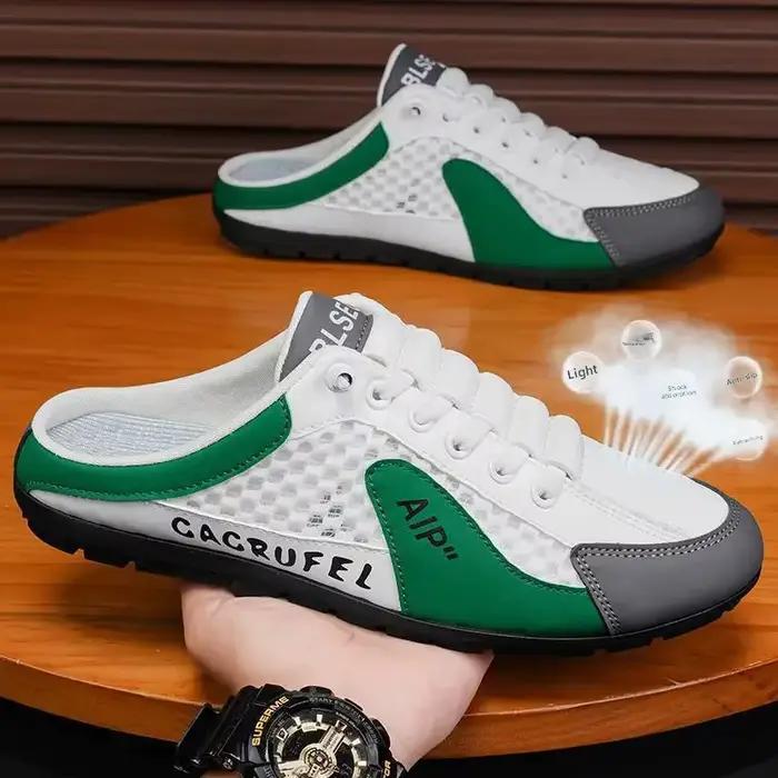 Chaussures de sport décontractées à lacets pour hommes