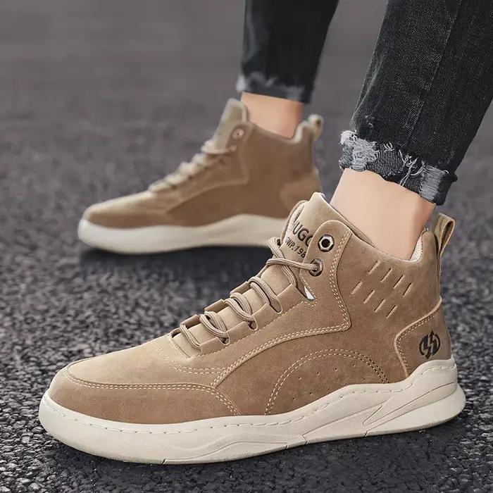 Chaussures pour hommes 2026 : Baskets montantes décontractées et tendance pour l'extérieur