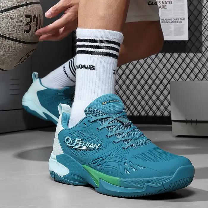 Chaussures de tennis Noiefos polyesters avec massage et maille aérée pour hommes grandes tailles occasions sportives et fitness