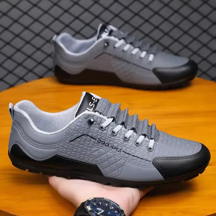 Chaussures décontractées pour hommes Printemps 2025 – Tendance et confortables en cuir