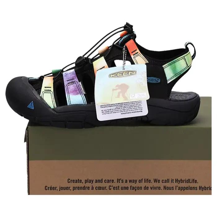 Sandales en cuir véritable pour hommes