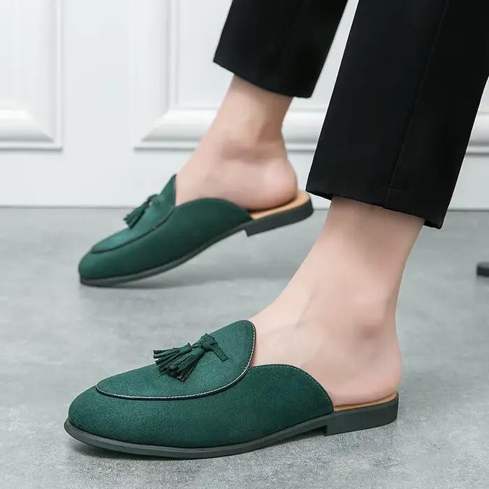 Demi-pantoufles pour hommes