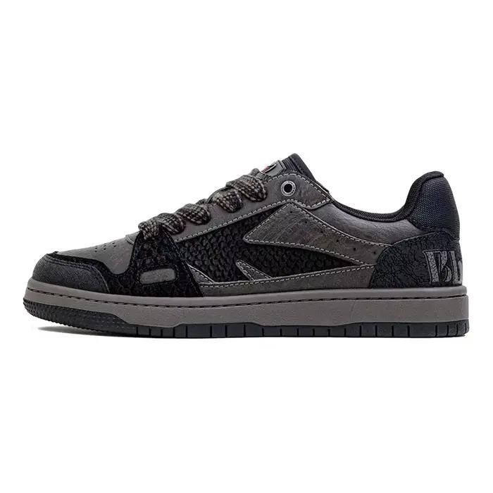 Maden décontracté serpent année noir Mamba hommes baskets basses semelle plate polyvalent