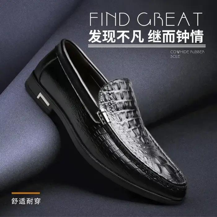 Hommes sans lacet chaussures homme mocassins hommes mocassins en cuir véritable chaussures d'été hommes mocassins chaussures plates chaussures de conduite formelles 2024