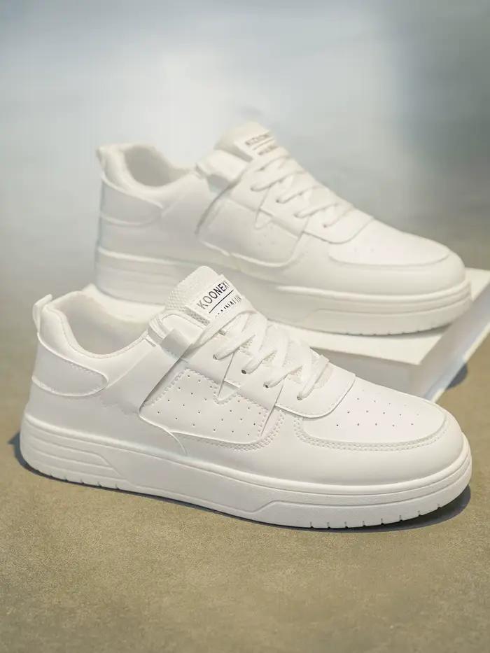 Chaussures de sport tendance pour hommes basse à lacets style scolaire et streetwear idéales pour le skate et la vie quotidienne occasions spéciales