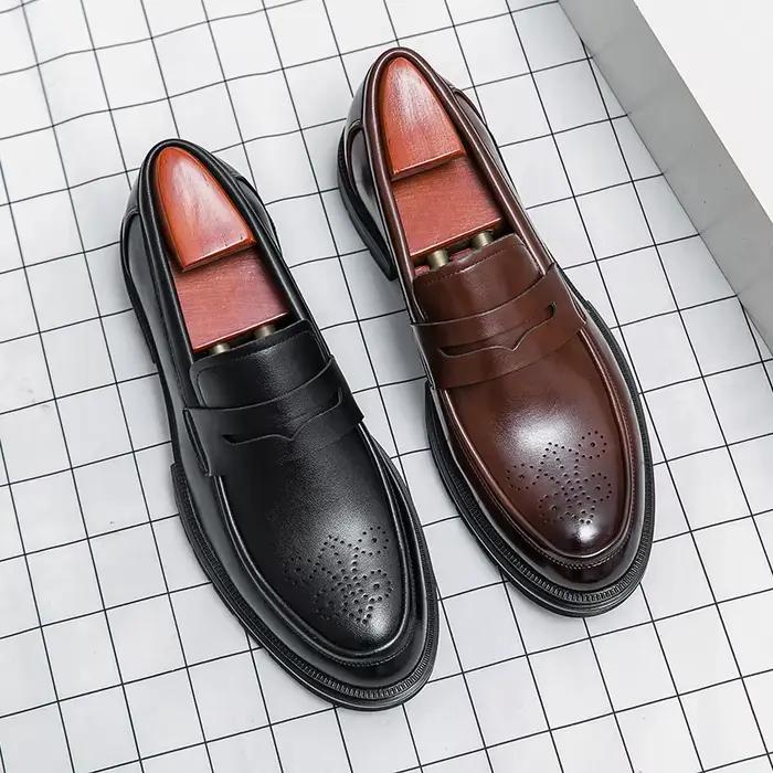 Chaussures Brogues de Mariage pour Hommes