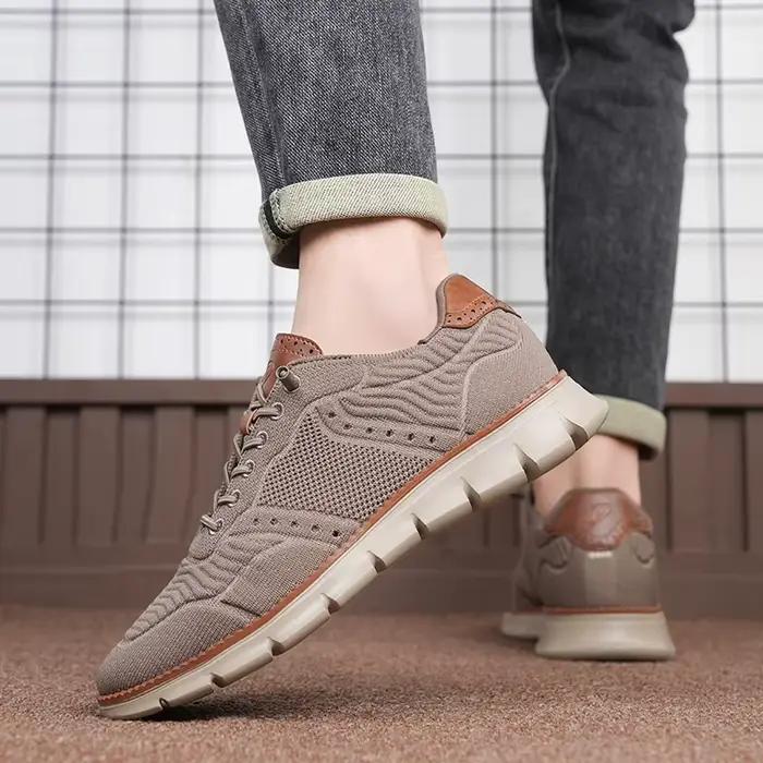 Hommes Wingtip Brogue chaussures maille Oxfords espadrilles décontractées Style britannique respirant Plus grande taille 51 52 53 54 livraison directe offre spéciale
