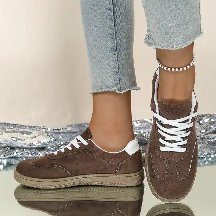 Chaussures de sport rétro polyvalentes et confortables pour femmes