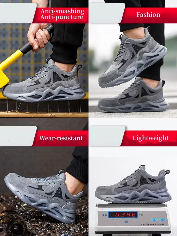WOUDHONY – chaussures de sécurité légères et respirantes pour hommes