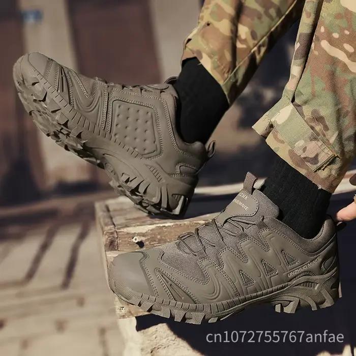 Botte tactique antidérapante pour hommes