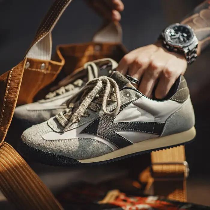 Maden chaussures pour hommes série Discovery rétro Jogging printemps décontracté respirant bas Sneaker à semelles