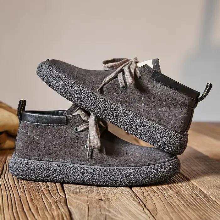 Chaussures décontractées Sanzoog en daim de vache antidérapantes pour homme, printemps automne, confort respirant, design élégant, occassions décontractées
