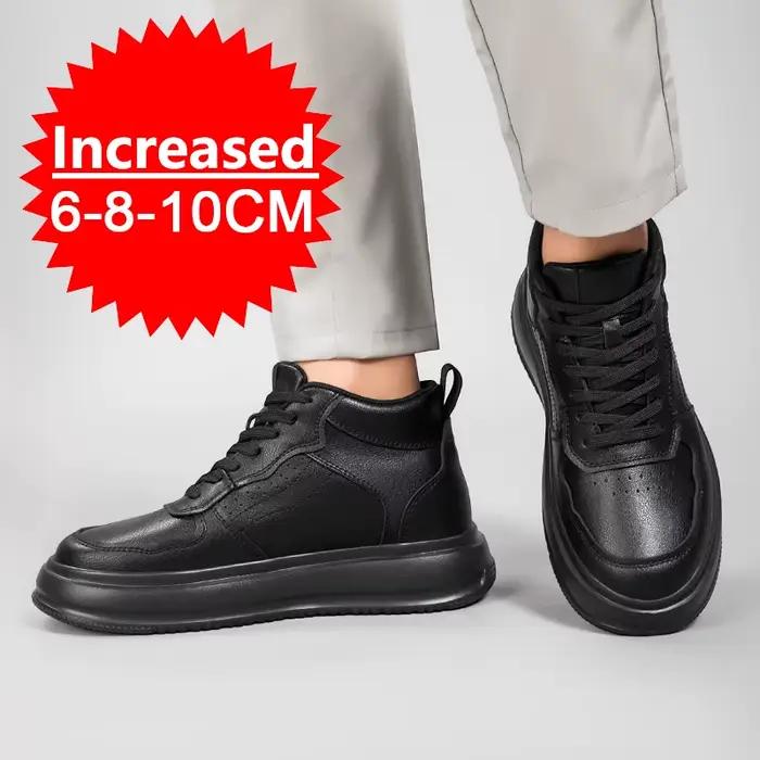Hommes ascenseur hauteur augmenter chaussures baskets