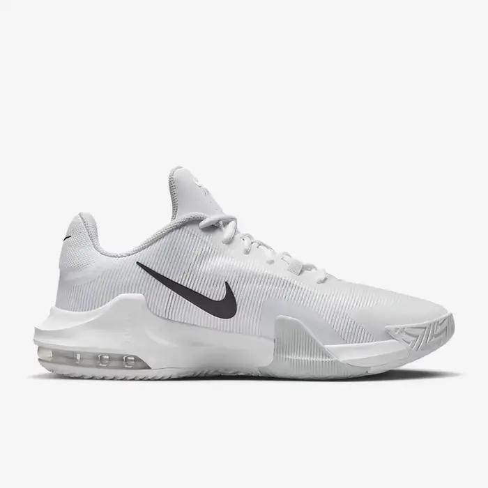 Nike officiel véritable Air Max Impact 4 chaussures de basket-ball rembourrées pour hommes DM1124-100
