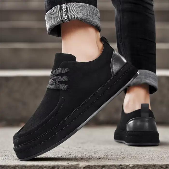 Chaussures décontractées en cuir pour hommes