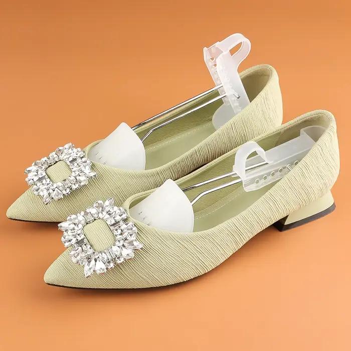 Tout nouveau haute qualité 1 paire en plastique chaussure arbre Shaper formes civière réglable pour femmes hommes