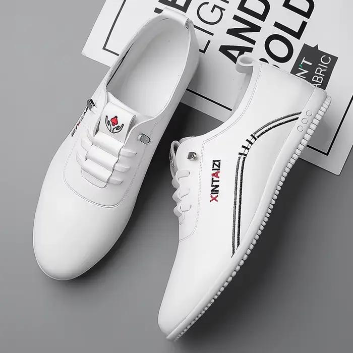 Chaussures en cuir décontractées pour hommes