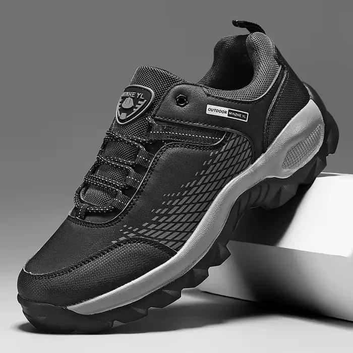 Chaussures de randonnée homme CC Chengta imperméables en cuir confortables pour randonnée chasse et camping activités outdoor