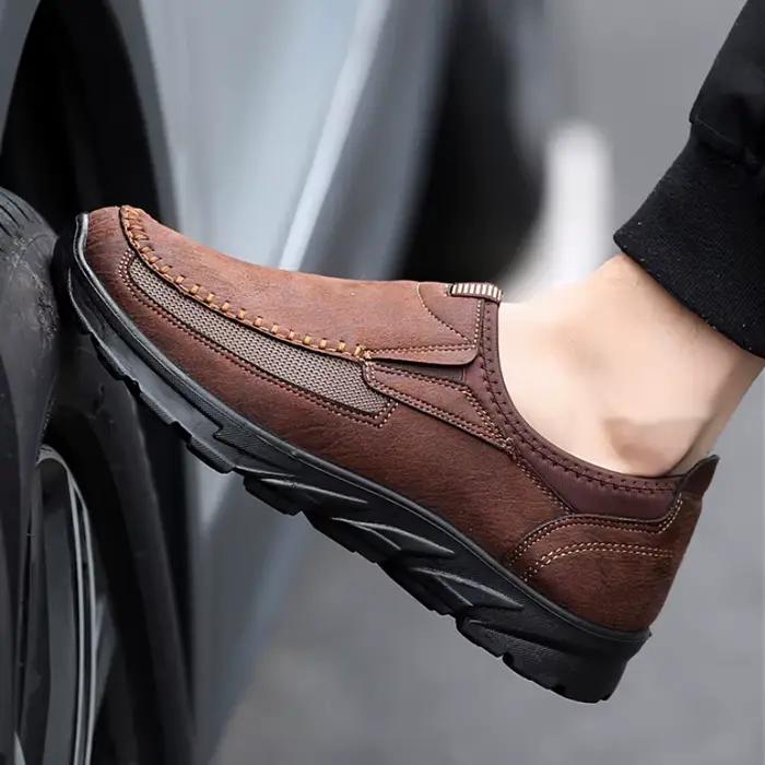 Hommes chaussures décontractées mocassins respirants baskets mâle confortable semelle souple