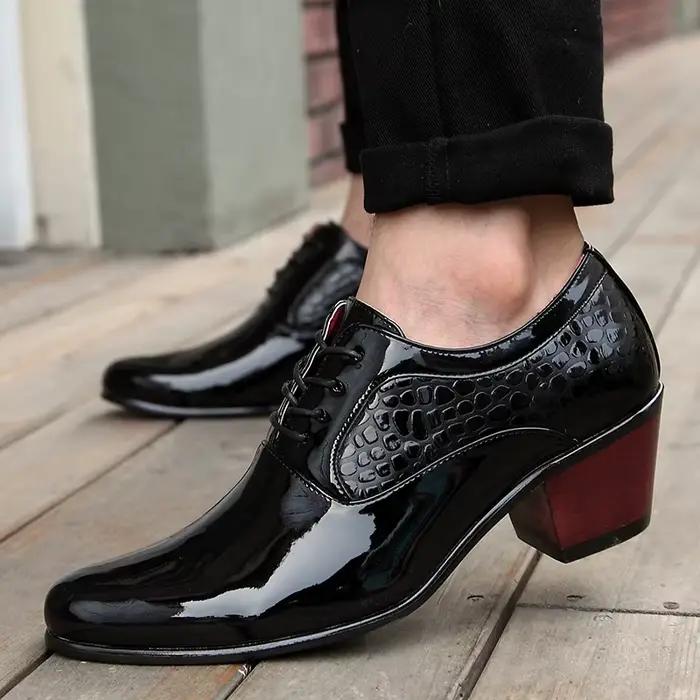 Chaussures Habillées Formelles Pointues pour Hommes Cuir Élégant Bureau et Occasions Spéciales