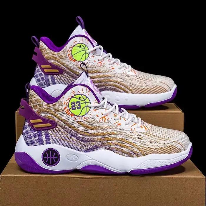 Chaussures de basket-ball confortables pour adolescents et étudiants