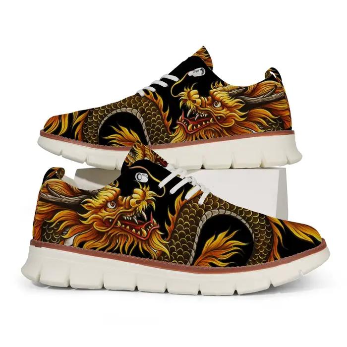 Hommes chaussures décontractées classique respirant richelieu appartements amorti couleur blocage conception