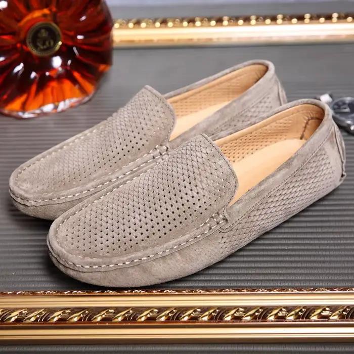 Mocassins de marche en daim pour hommes
