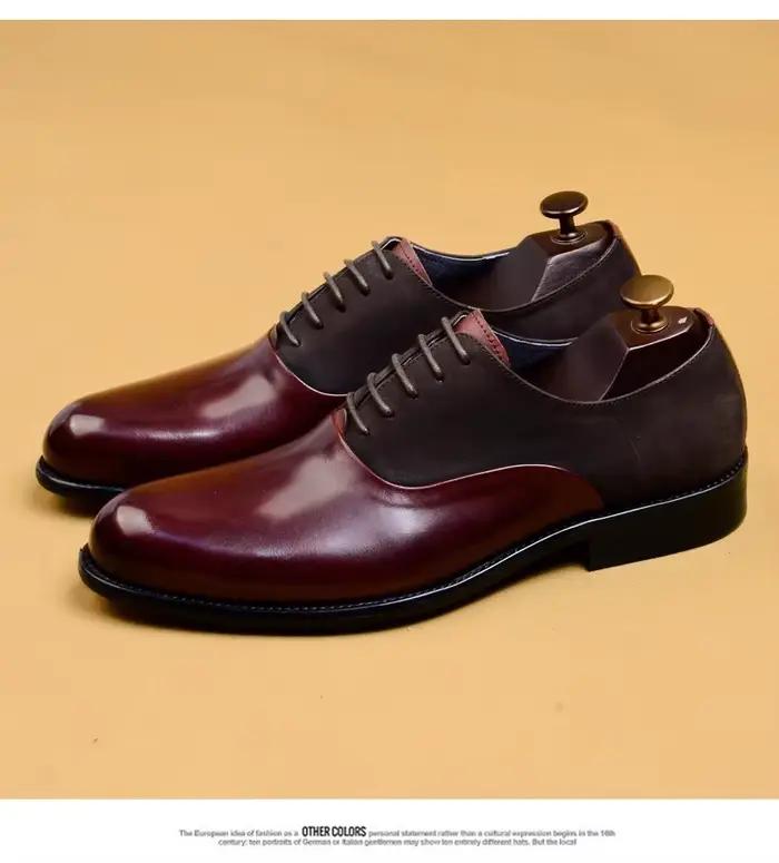 Chaussures formelles d'affaires de Style britannique pour hommes