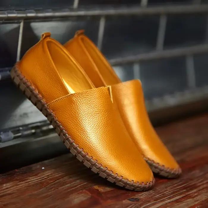 2026 grande taille hommes chaussures à la main mocassins décontractés 38-50 chaussures décontractées nouvel été Pu 2024 mocassins hommes Zapatos De Hombre