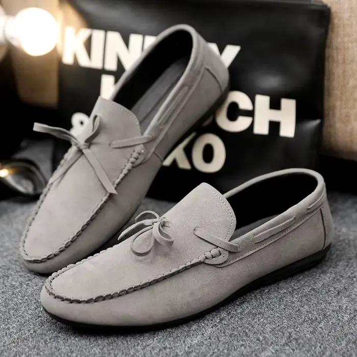 Chaussures décontractées pour hommes en faux daim automne 2026 – Confortables