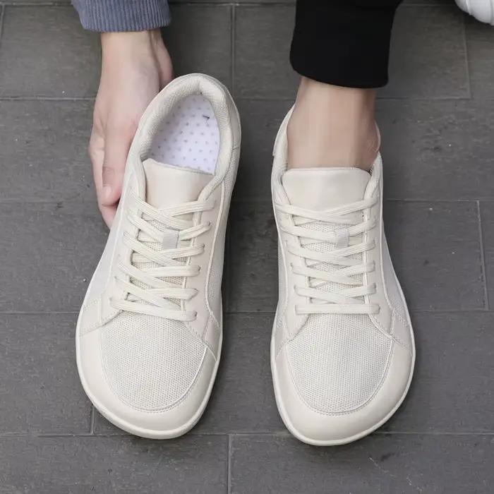 Chaussures pieds nus à bout large pour hommes et femmes, baskets respirantes pour course en plein air, minimalistes, unisexes
