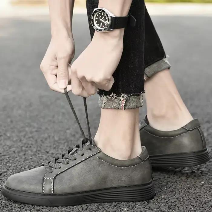 Chaussures pour hommes 2023 en cuir véritable