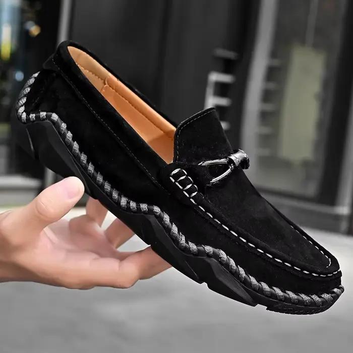 Mocassins plats confortables pour hommes