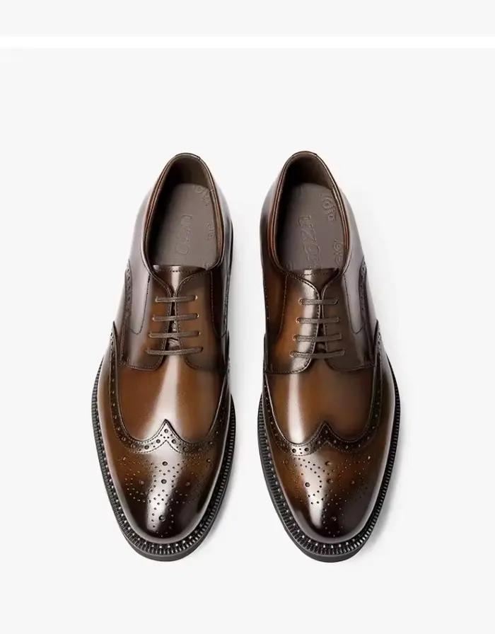 Chaussures à bout pointu pour hommes