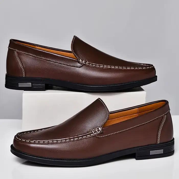 Chaussures d'affaires de marque de luxe