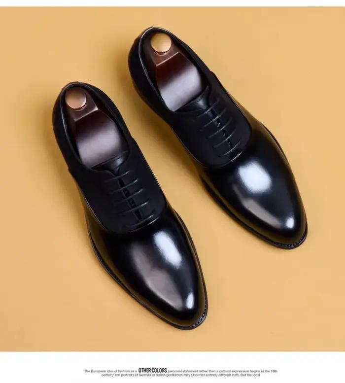 Chaussures formelles d'affaires de Style britannique pour hommes