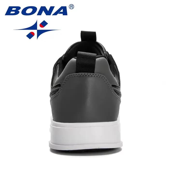 BONA nouveaux créateurs chaussures décontractées baskets à la mode hommes