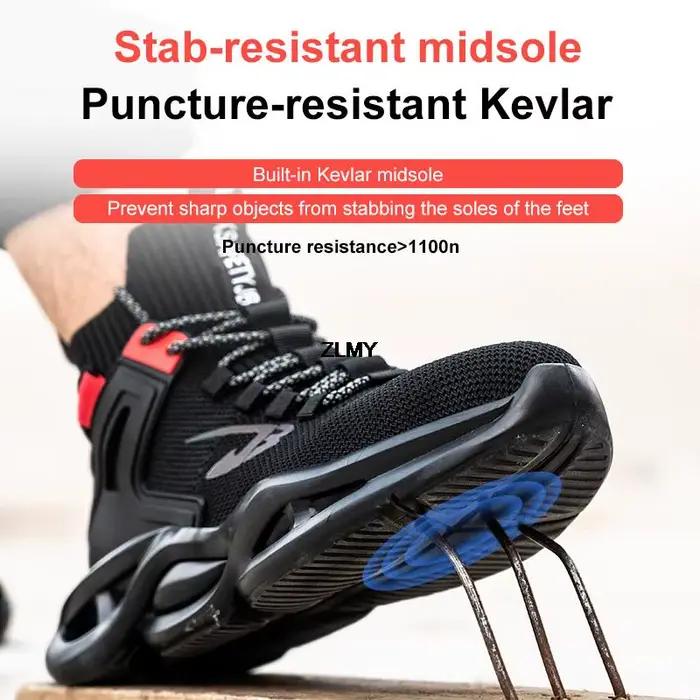 Chaussures de sécurité légères pour hommes
