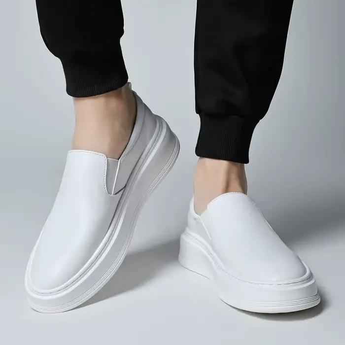 Semelle souple mocassin confortable chaussures décontractées