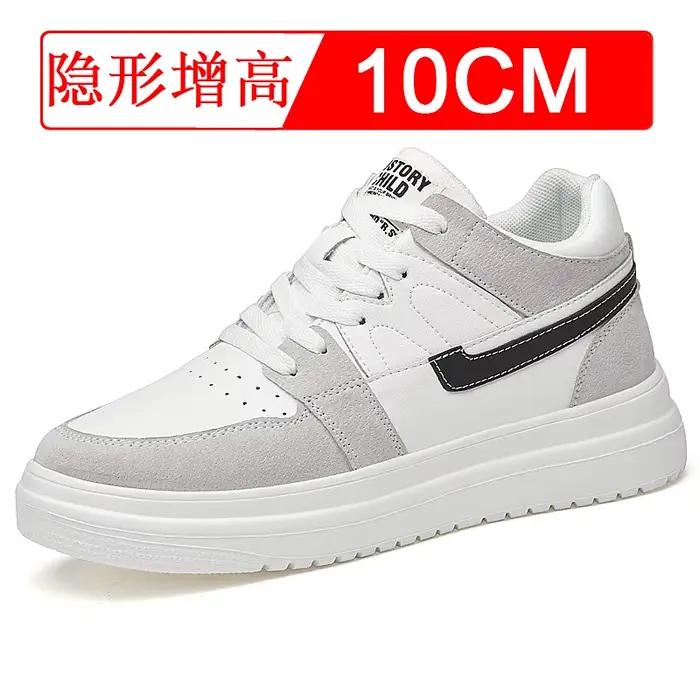 Hommes ascenseur chaussures rehaussant baskets